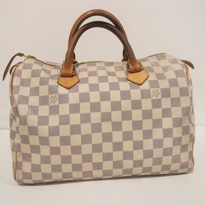 Louis Vuitton Speedy 30 Damier Azur